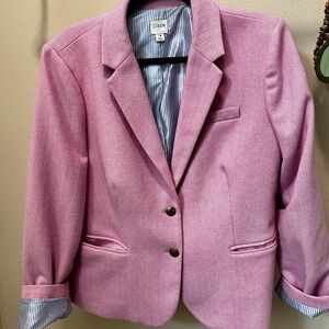 J. Crew Women's Blazer in Soft Pink